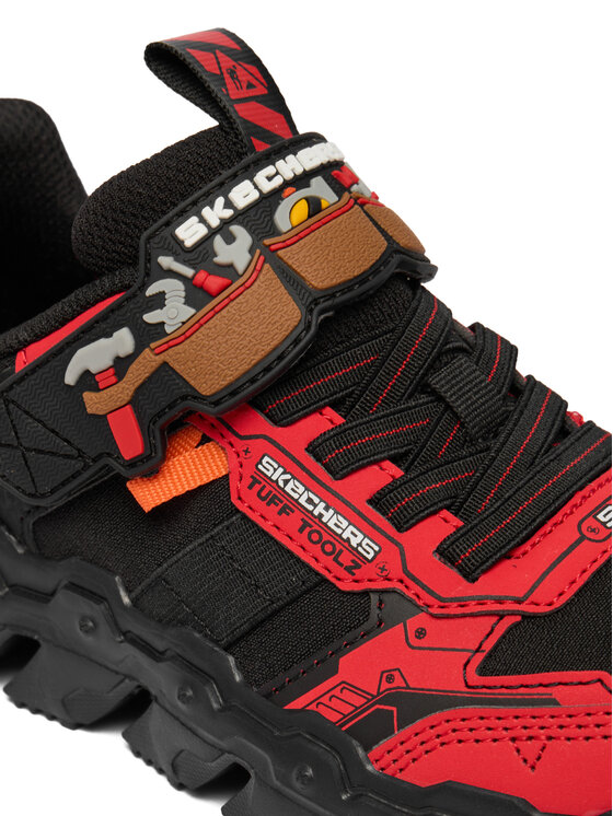 Skechers Skechers Sneakersy Mega-Flex Lite - Tuff Toolz 402130L/RDBK Czarny