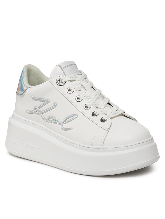 KARL LAGERFELD KARL LAGERFELD Laisvalaikio batai KL63510A Balta