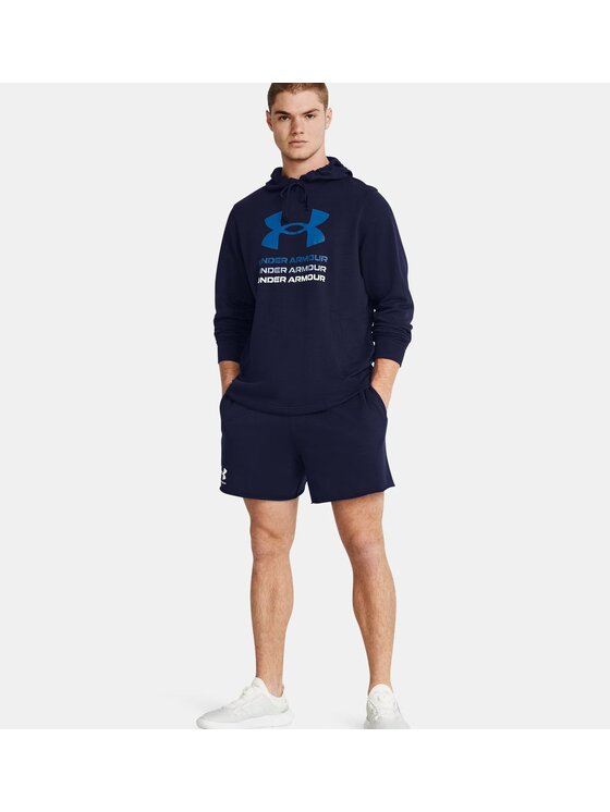 Under Armour Under Armour Szorty sportowe 1382427-410 Granatowy Regular Fit