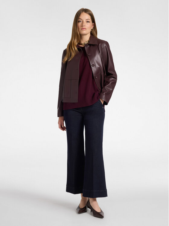 Elena Mirò Elena Mirò Maglione M212Z000986N039 Bordeaux Boxy Fit