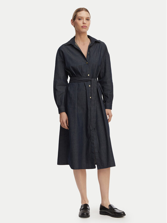 Armani Exchange Armani Exchange Hemdkleid XW001794 AF21337 MB001 Dunkelblau Regular Fit