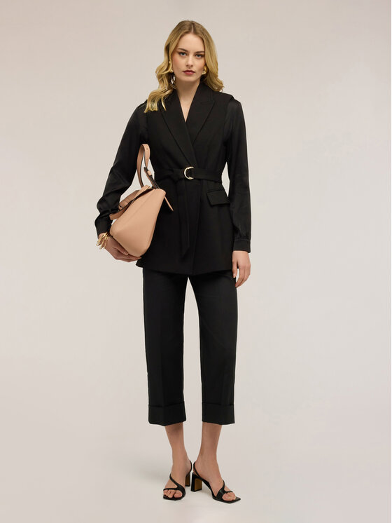 Motivi Motivi Giacca di transizione L000Q000058N033 Nero Regular Fit