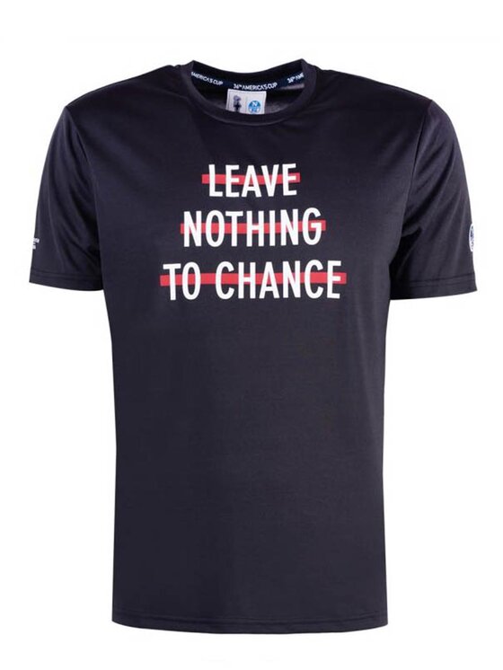 North Sails North Sails T-Shirt 45 2303 000 | T-shirt Mistral Černá Regular Fit