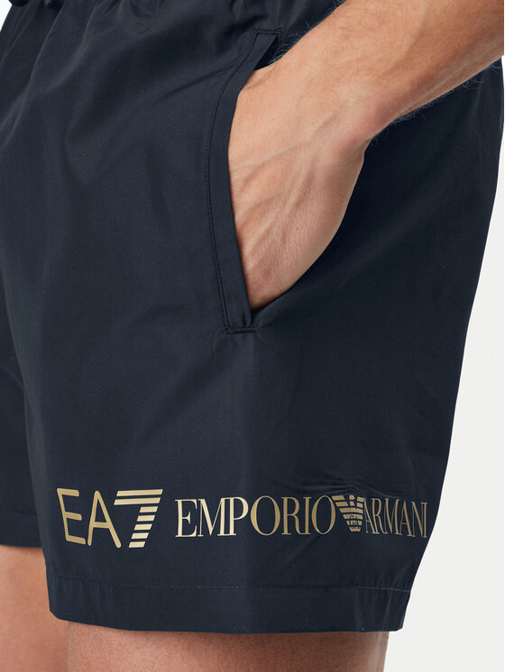 EA7 Emporio Armani EA7 Emporio Armani Ujumisšortsid 7M002000 AF13049 MC004 Must Regular Fit