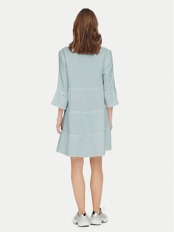 ONLY ONLY Poletna obleka Thyra 15267999 Zelena Regular Fit