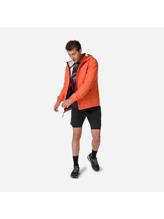 Rossignol Rossignol Kurtka przeciwdeszczowa Skpr Active Jkt Pomarańczowy Regular Fit