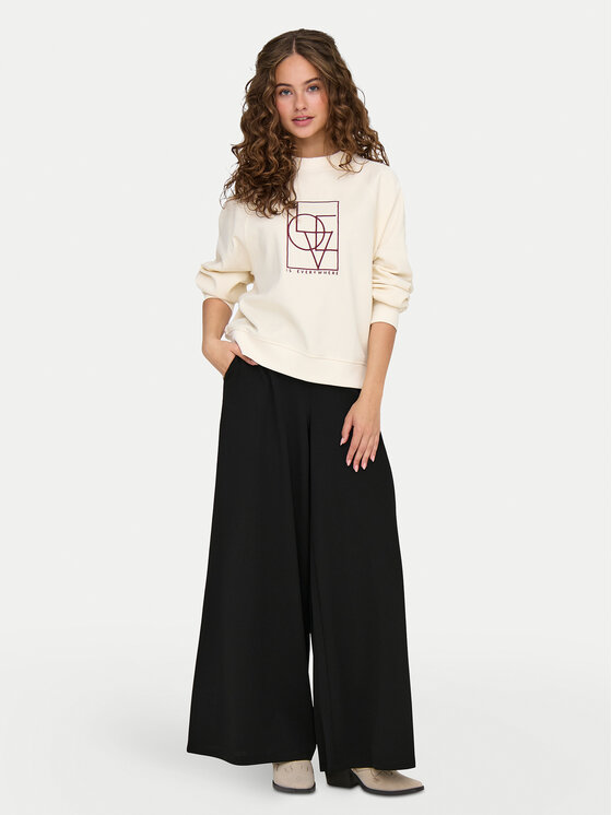 JDY JDY Pantaloni palazzo Tanja 15341466 Nero Wide Leg