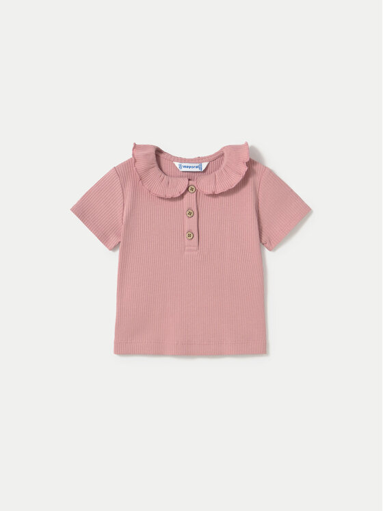 Mayoral Polokošeľa 1104 Ružová Slim Fit
