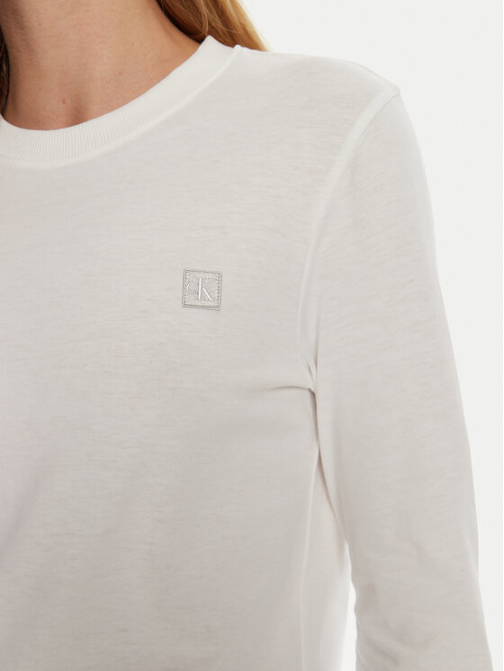 Calvin Klein Jeans Calvin Klein Jeans Μπλουζάκι J20J224549 Λευκό Regular Fit