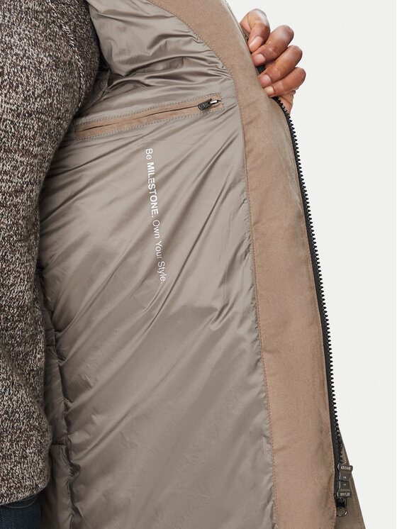 Milestone Milestone Zimní bunda MSLukas 630372 11445-1 Khaki Regular Fit