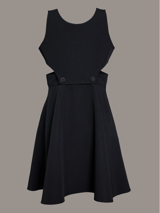 SLY SLY Sukienka 4S-203A Czarny Comfortable Fit