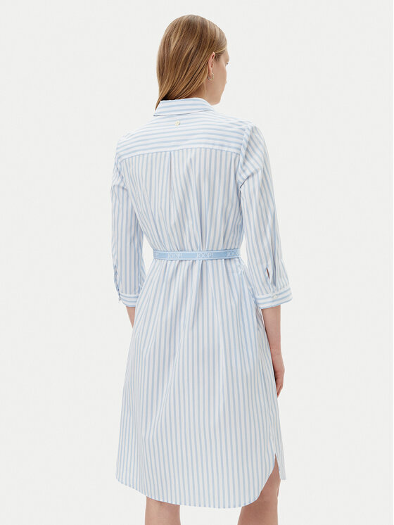 JOOP! JOOP! Košilové šaty 58 252D58Dominique 30046521 Světle modrá Regular Fit
