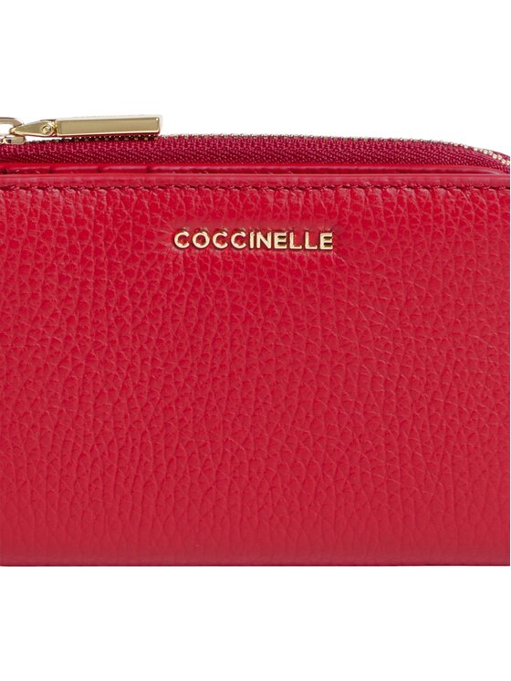Coccinelle Coccinelle Portafoglio Metallic Small Rosso