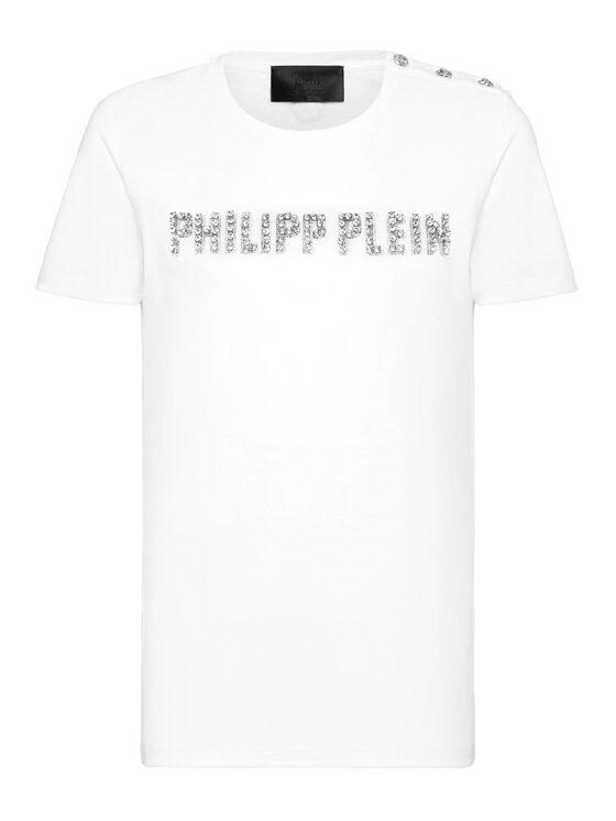 PHILIPP PLEIN PHILIPP PLEIN T-shirt 5287 Bianco Regular Fit