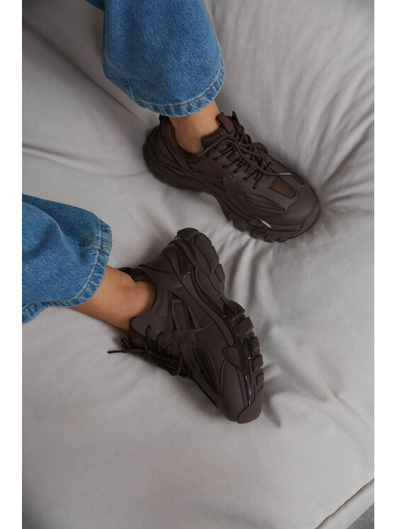 ES8 ES8 Sneakersy ER00114314 Brązowy