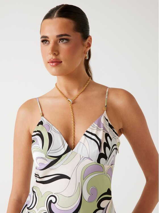 Marciano Guess Marciano Guess Sukienka codzienna 178521 Zielony Classic Fit