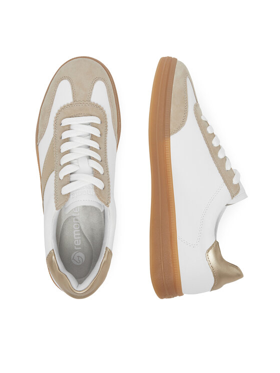 Remonte Remonte Sneakersy D2C01-81 Biały