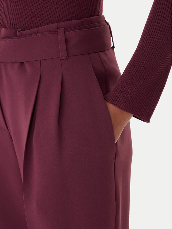 BOSS BOSS Stoffhose Tapiah 50490037 Violett Regular Fit