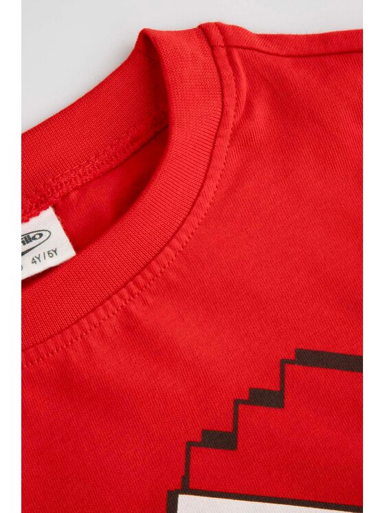 Coccodrillo Coccodrillo Pyžamo ZC5448102MER-009 Červená Regular Fit