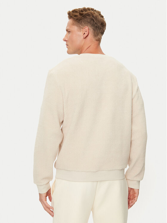 BOSS Boss Majica dugih rukava Contem 50527572 Écru Regular Fit