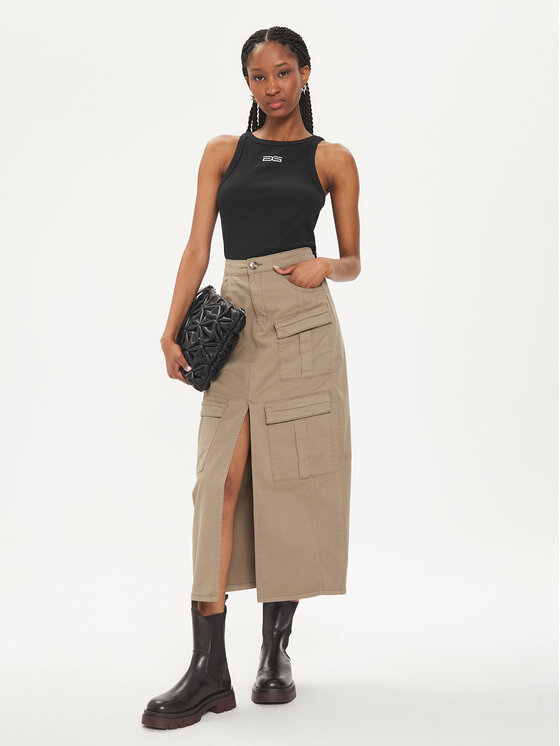 Gestuz Gestuz Felső Drew 10909027 Fekete Slim Fit