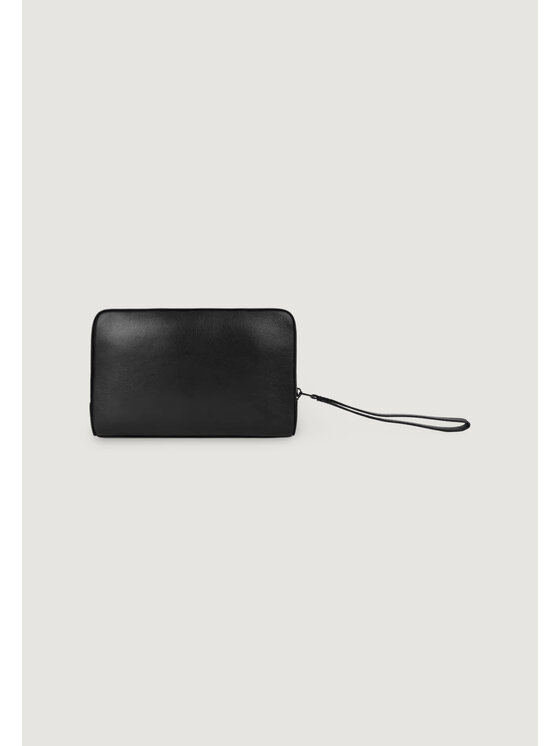 Calvin Klein Calvin Klein pochette BOLD CK POUCH WITH HANDLE (PU) Nero