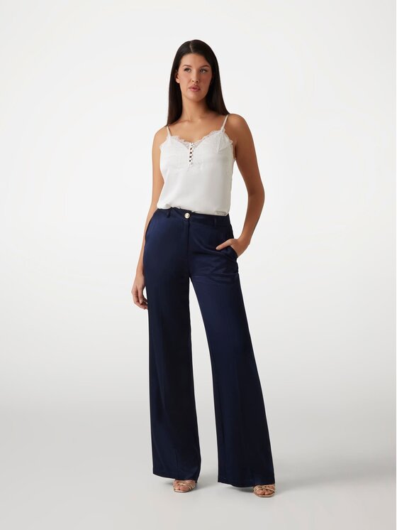 Guess Guess Top 163399 Biały Classic Fit