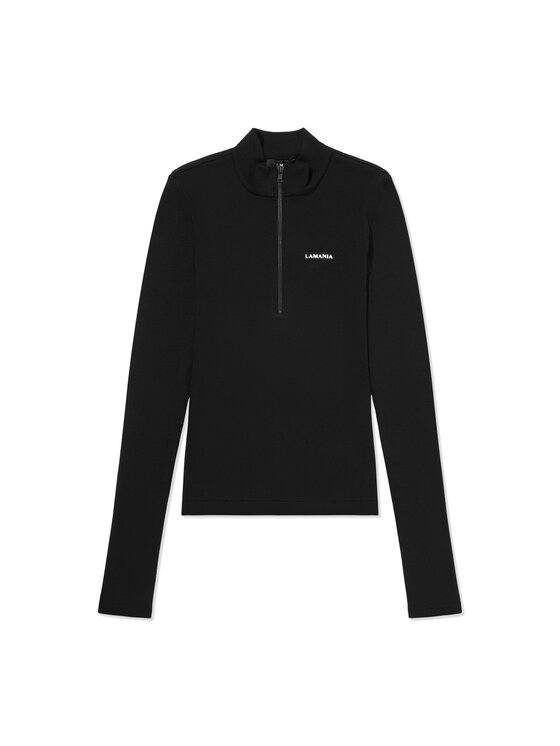 La Mania La Mania Bluzka SHERYL Czarny Classic Fit