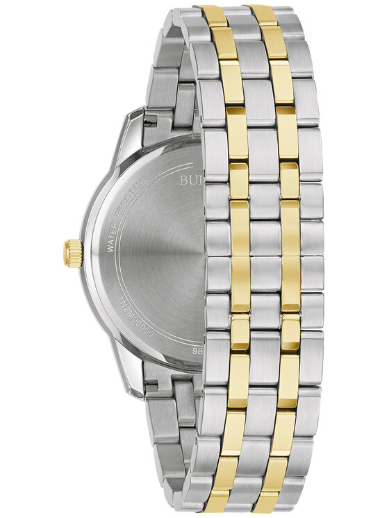 Bulova bulova Zegarek BULOVA SUTTON 98B385 Srebrny