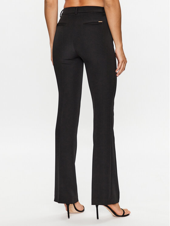 Liu Jo Liu Jo Riidest püksid MF3282 T7896 Must Regular Fit