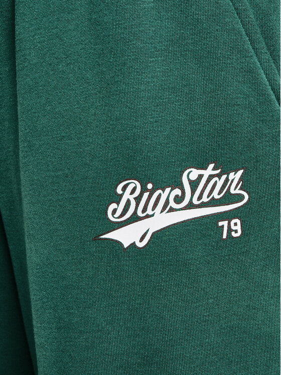 BIG STAR BIG STAR Spodnie dresowe RUBILIAPW Zielony Basic Fit