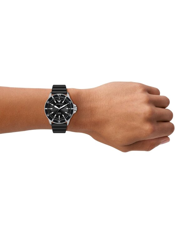 Emporio Armani Emporio Armani Zegarek AR11788 Czarny