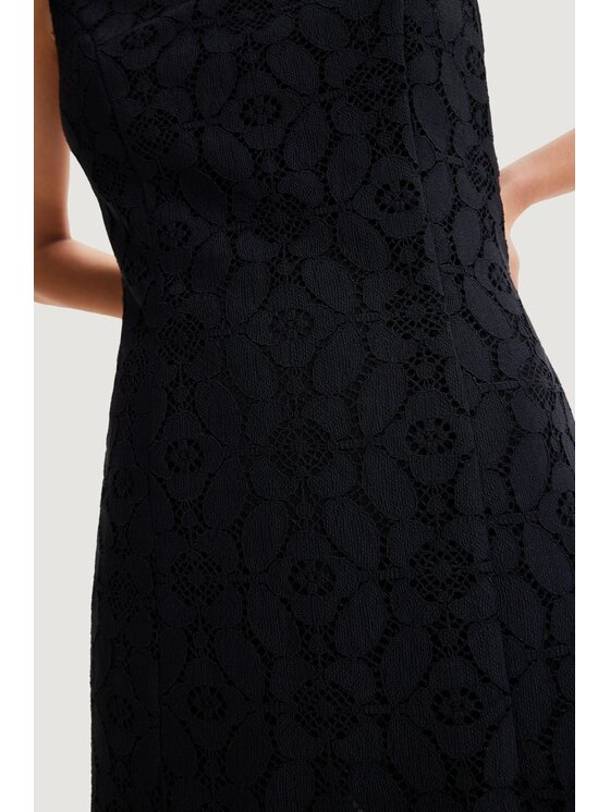 Desigual Desigual Φόρεμα καθημερινό VEST NEWCASTLE Μαύρο To Fit