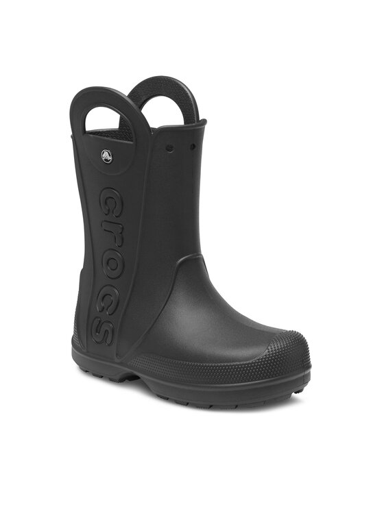 Crocs Crocs Γαλότσες Handle It Rain Boot 210956 Μαύρο