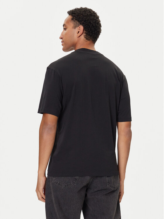 HUGO HUGO T-krekls Nedirix 50549162 Melns Regular Fit