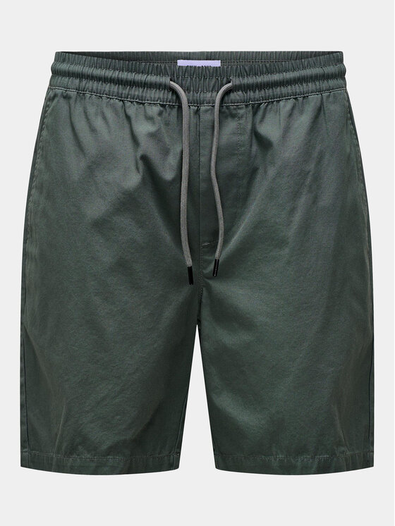 Only & Sons Only & Sons Auduma šorti Tel 22027949 Pelēks Regular Fit