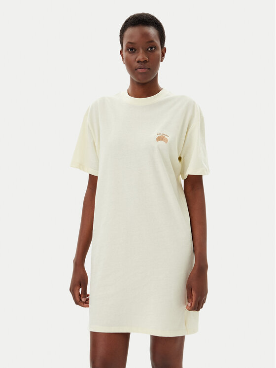 Hunkemöller Camicia da notte Nightie 301510 Giallo Relaxed Fit, taglia : XS_S