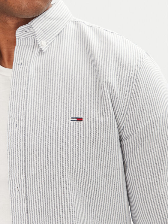 Tommy Jeans Tommy Jeans Koszula DM0DM20668 Niebieski Slim Fit