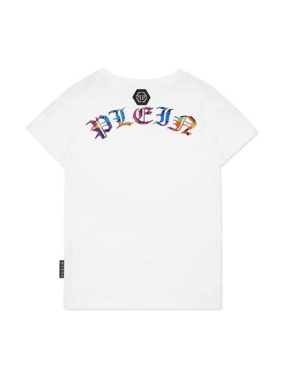 PHILIPP PLEIN PHILIPP PLEIN T-Shirt 27817 Biały Regular Fit