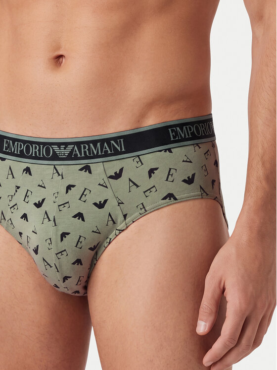 Emporio Armani Underwear Emporio Armani Underwear Σετ σλιπ EM000258 AF25019 M5155 Πράσινο