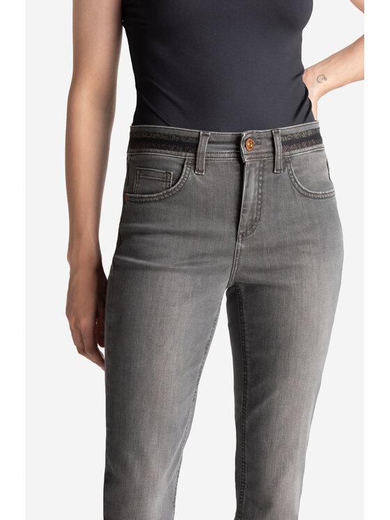 RJ Rocks Jeans RJ Rocks Jeans Jeansy Adele Brązowy Slim Fit