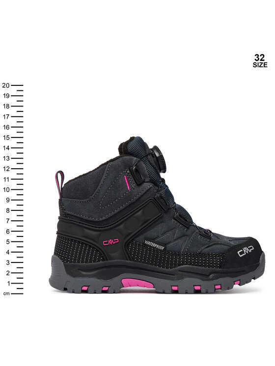 CMP CMP Trekkingi Kiruna Mid FitGo Fleece Wp 3Q57894 Czarny