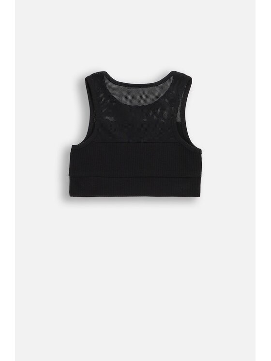 Coccodrillo Coccodrillo Top WC5143301IGJ-021 Czarny Regular Fit