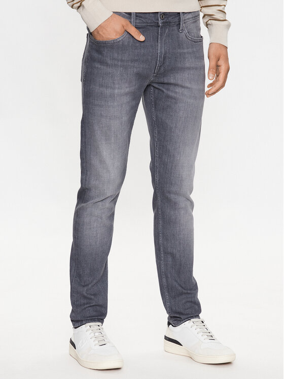 Pepe Jeans Džínsy Finsbury PM206321 Sivá Skinny Fit