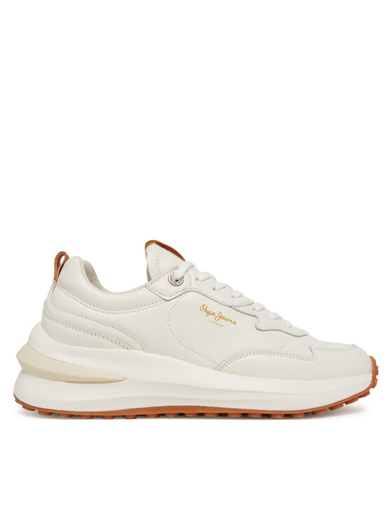 Pepe Jeans Damskie Sneakersy, rozmiar 41, Beżowe, PLS60014