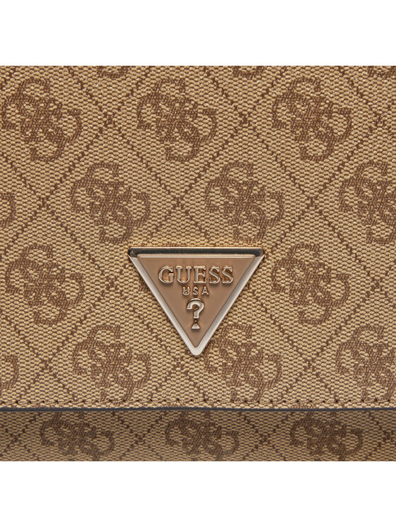 Guess Guess Дамска чанта Meridian (SG) HWSG87 78200 Кафяв