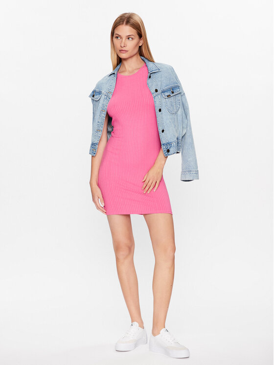 JDY JDY Kasdieninė suknelė 15288239 Rožinė Regular Fit