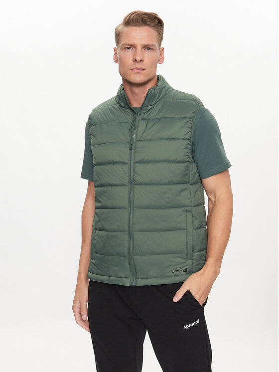 Sprandi Športová vesta SP3-KAM011 Zelená Regular Fit