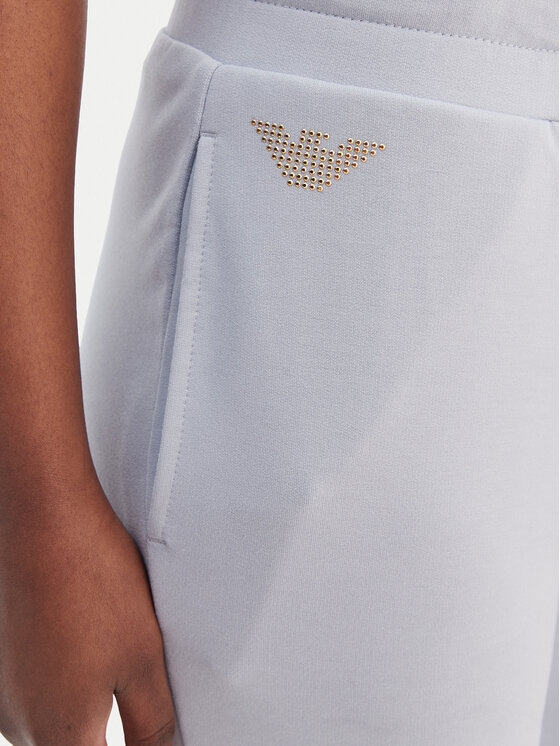 EA7 Emporio Armani EA7 Emporio Armani Spodnji del trenirke 8NTP66 TJ9RZ U9309 Svetlo modra Regular Fit