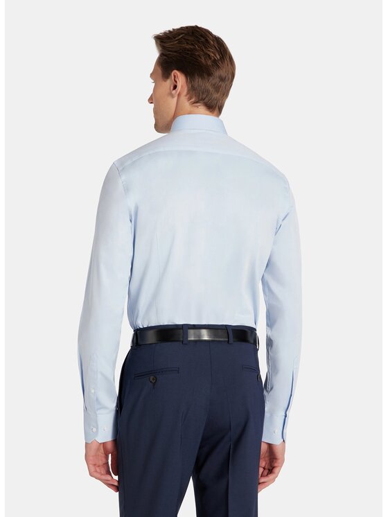 Pako Lorente Pako Lorente Koszula P25WF-1X-022 Niebieski Slim Fit
